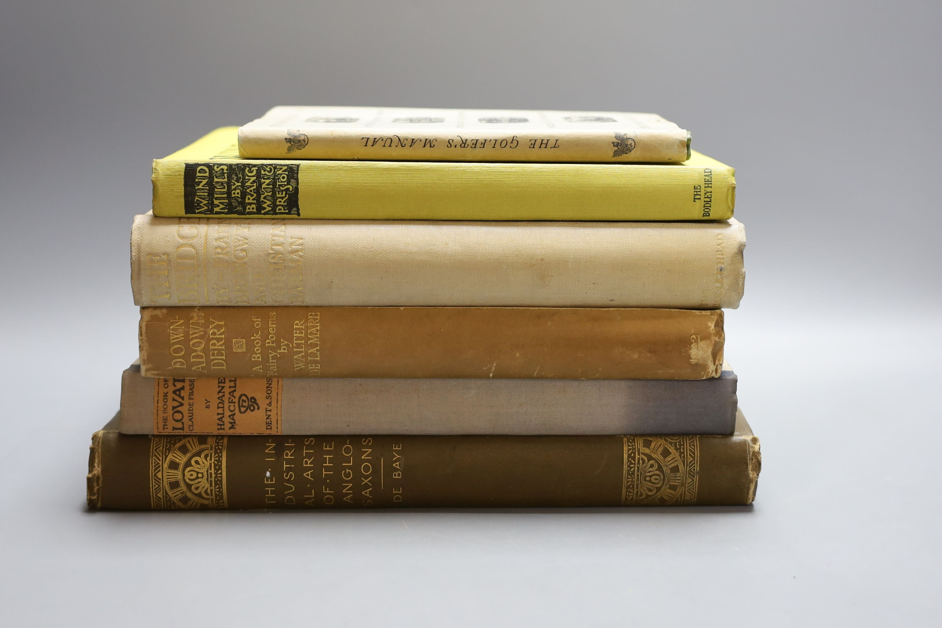 MacFall, Haldane - The Book of Lovat Claud Fraser, 4to, original cloth and pictorial boards, 20 plates, J.M.Dent & Sons, London, 1923